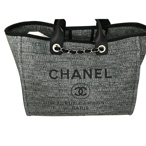 chanel deauville boutique|Chanel deauville large tote.